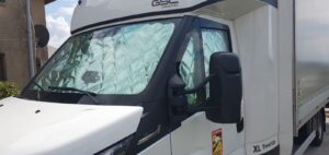 Mata termiczna bus - przednia szyba