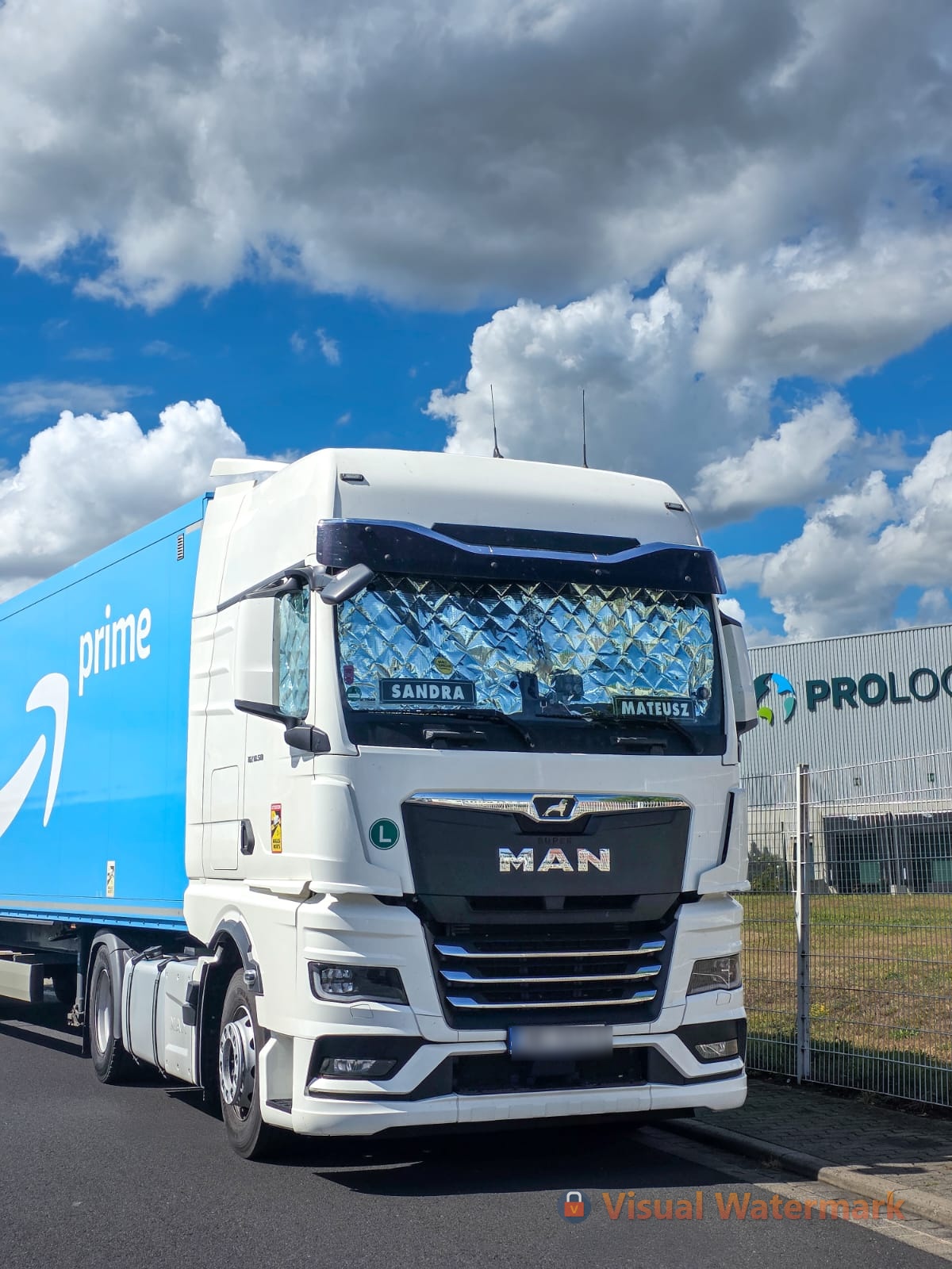 Mata termiczna ciężarówka – komplet